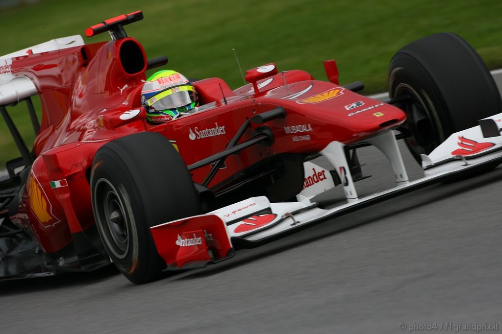 GP Canada, Prove Libere 3, Sabato, Felipe Massa (BRA), Ferrari, F10 