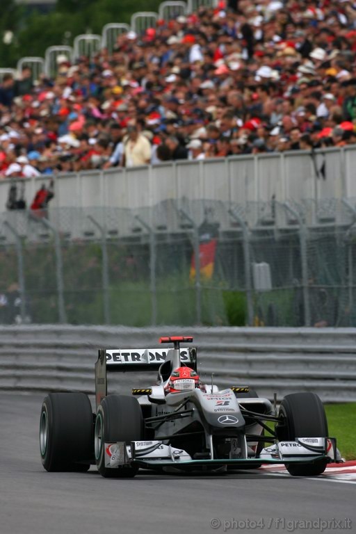 GP Canada, Prove Libere 3, Sabato, Michael Schumacher (GER), Mercedes GP  F1 Team, MGP W01 