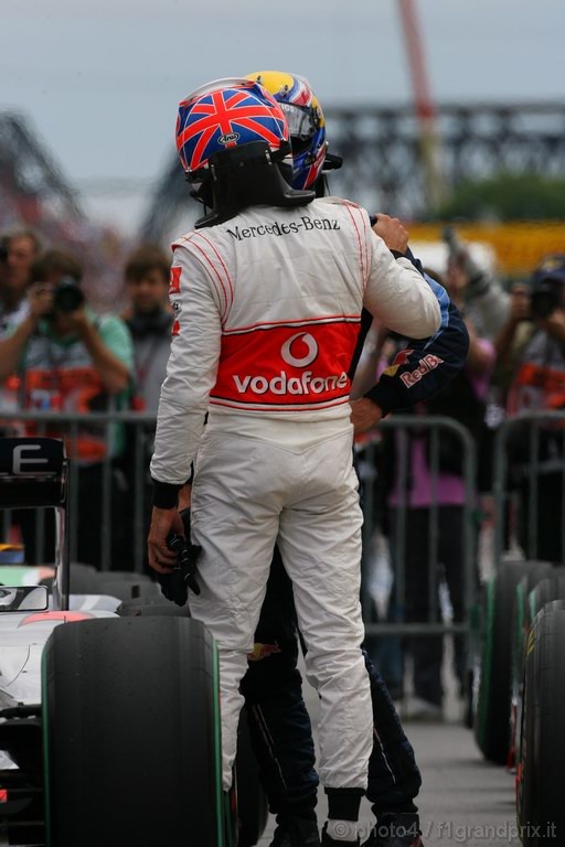 GP Canada, Qualifiche, Jenson Button (GBR), McLaren  Mercedes, MP4-25 e Mark Webber (AUS), Red Bull Racing, RB6 