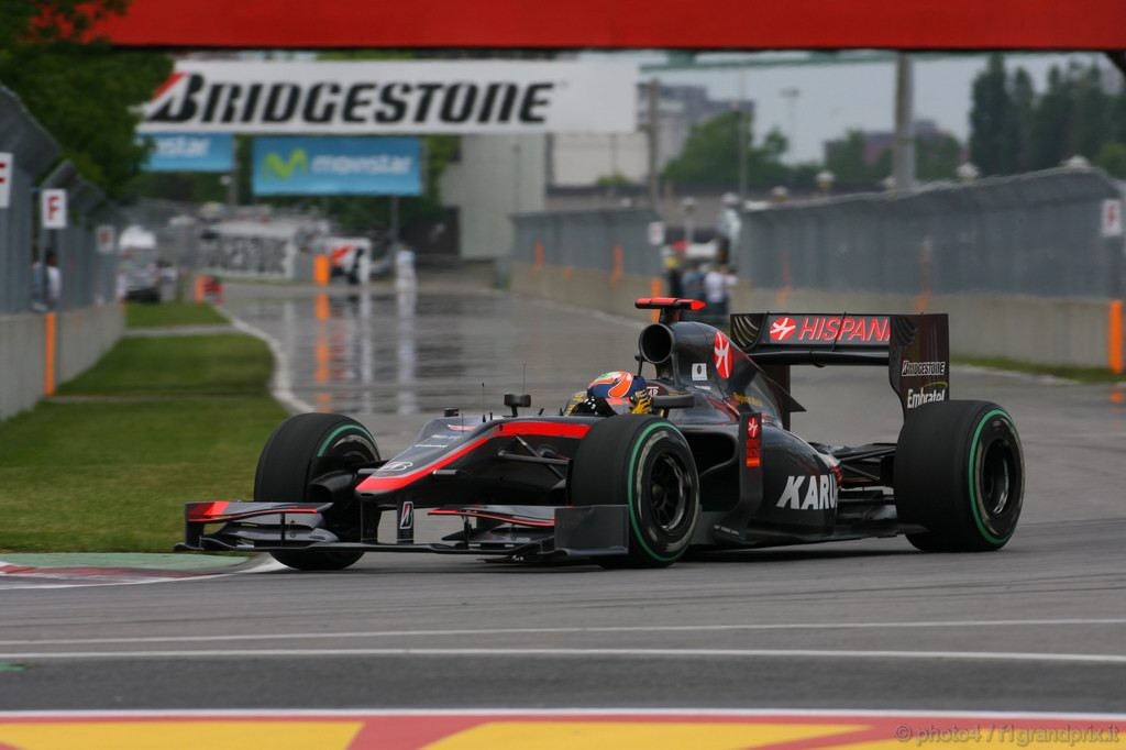 GP Canada, Qualifiche, Karun Chandhok (IND), Hispania Racing F1 Team (HRT), F110 