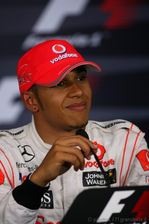 GP Canada, Qualifiche, Conferenza Stampa, Lewis Hamilton (GBR), McLaren  Mercedes, MP4-25 pole position 