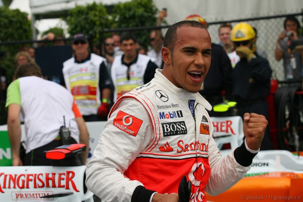 GP Canada, Qualifiche, Lewis Hamilton (GBR), McLaren  Mercedes, MP4-25 pole position 