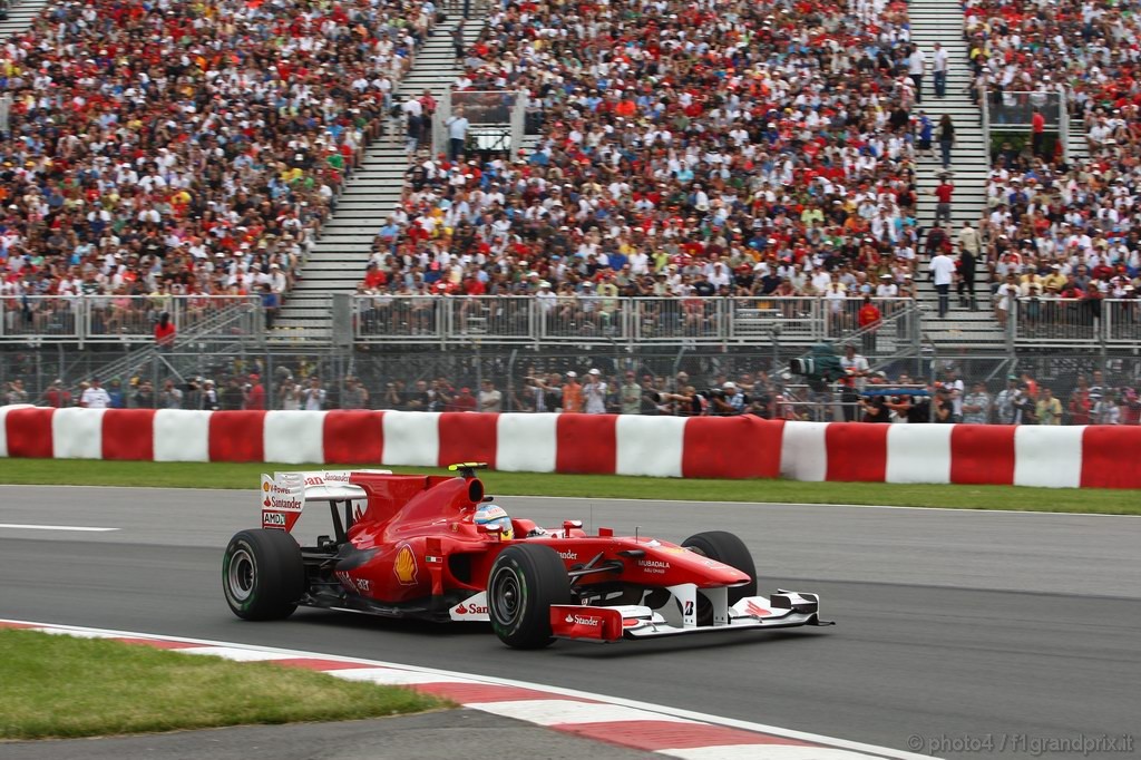 GP Canada, Qualifiche, Fernando Alonso (ESP), Ferrari, F10 