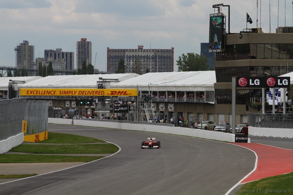 GP Canada, Qualifiche, Fernando Alonso (ESP), Ferrari, F10 