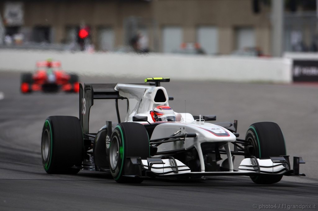 GP Canada, Qualifiche, Kamui Kobayashi (JAP), BMW Sauber F1 Team, C29 