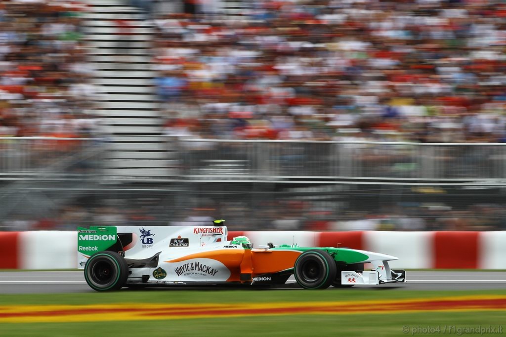 GP Canada, Qualifiche, Vitantonio Liuzzi (ITA), Force India F1 Team, VJM03 