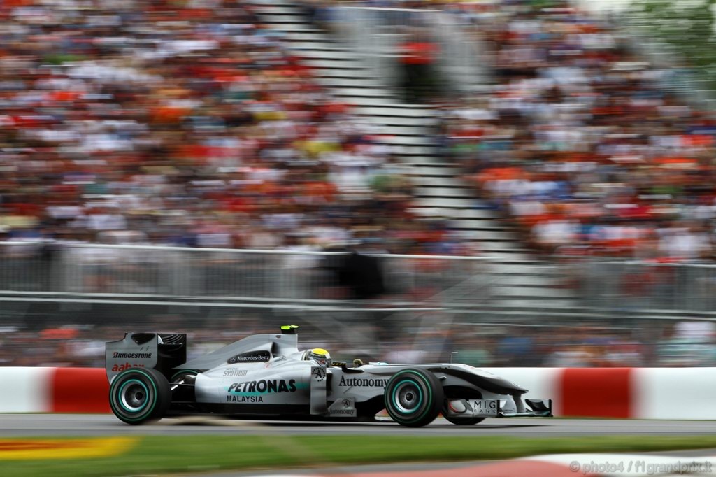 GP Canada, Qualifiche, Nico Rosberg (GER), Mercedes GP F1 Team, MGP W01 