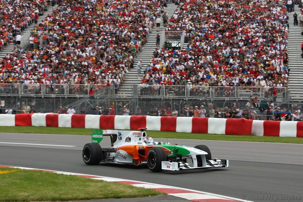 GP Canada, Qualifiche, Adrian Sutil (GER), Force India F1 Team, VJM03 