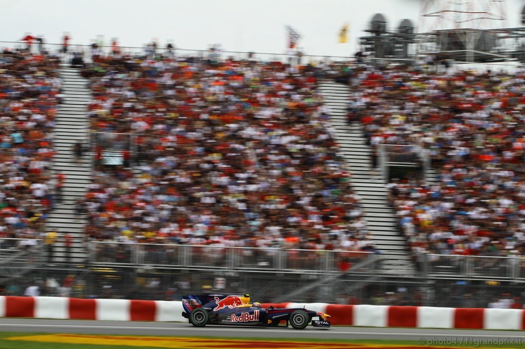 GP Canada, Qualifiche, Mark Webber (AUS), Red Bull Racing, RB6 