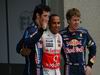 GP Canada, Qualifiche, Lewis Hamilton (GBR), McLaren  Mercedes, MP4-25 pole position, Mark Webber (AUS), Red Bull Racing, RB6 secondo e Sebastian Vettel (GER), Red Bull Racing, RB6 terzo 