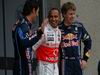 GP Canada, Qualifiche, Lewis Hamilton (GBR), McLaren  Mercedes, MP4-25 pole position, Mark Webber (AUS), Red Bull Racing, RB6 secondo e Sebastian Vettel (GER), Red Bull Racing, RB6 terzo 
