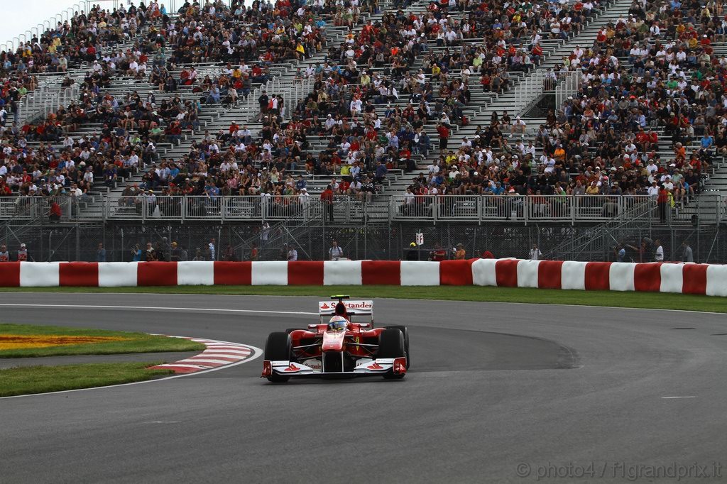 GP Canada, Prove Libere 1, Venerdi', Fernando Alonso (ESP), Ferrari, F10 