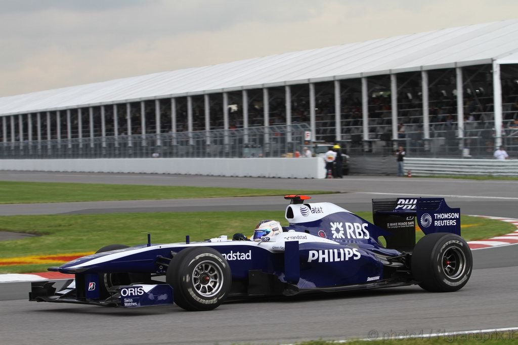 GP Canada, Prove Libere 1, Venerdi', Rubens Barrichello (BRA), Williams, FW32 
