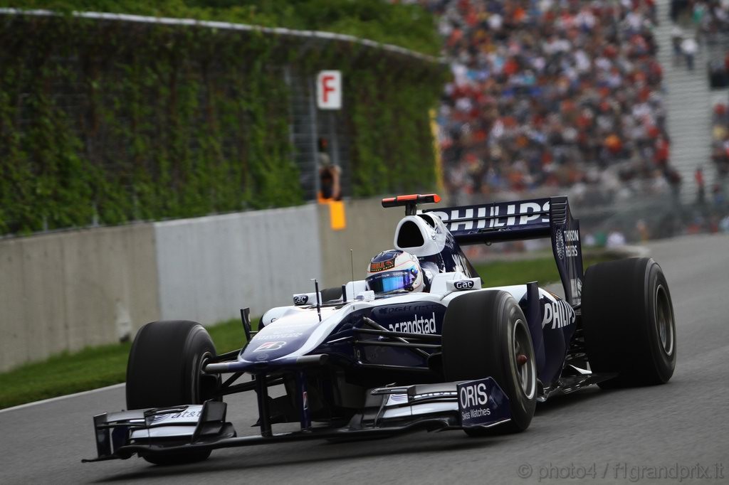 GP Canada, Prove Libere 1, Venerdi', Rubens Barrichello (BRA), Williams, FW32 
