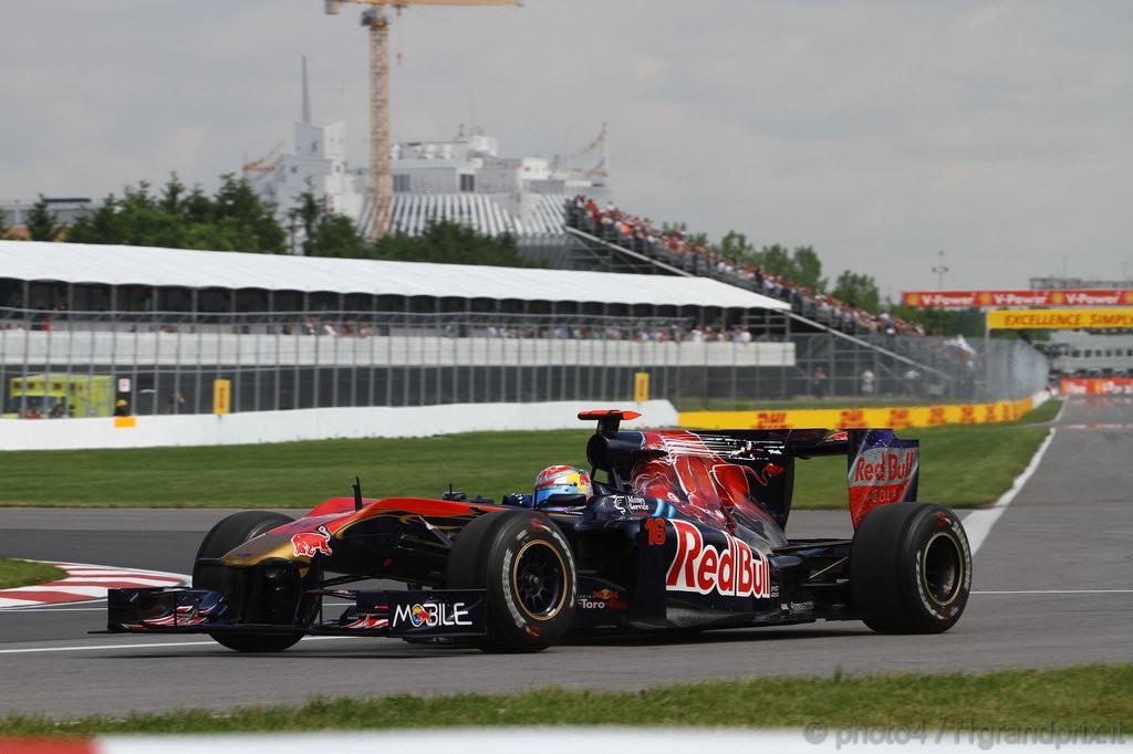 GP Canada, Prove Libere 1, Venerdi', Sébastien Buemi (SUI), Scuderia Toro Rosso, STR5 