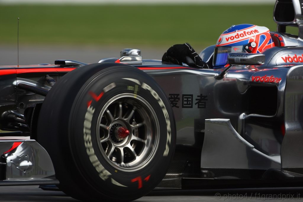 GP Canada, Prove Libere 1, Venerdi', Jenson Button (GBR), McLaren  Mercedes, MP4-25 