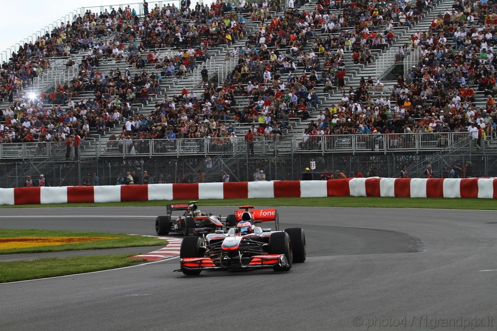 GP Canada, Prove Libere 1, Venerdi', Jenson Button (GBR), McLaren  Mercedes, MP4-25 