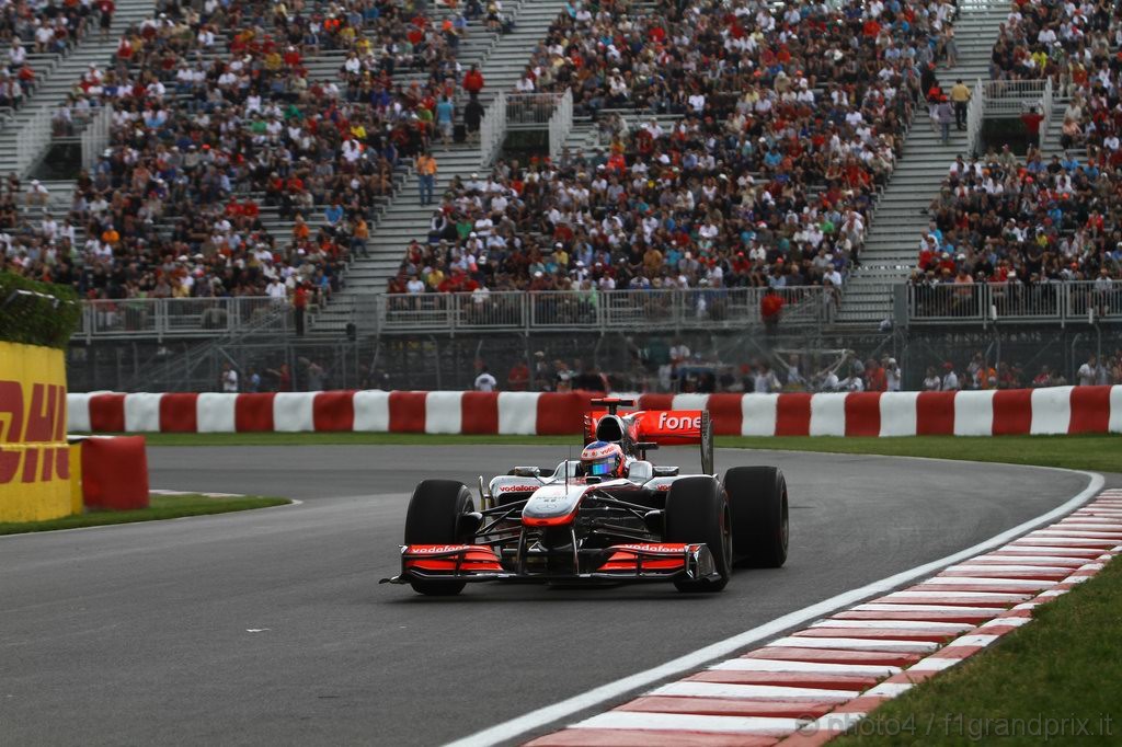 GP Canada, Prove Libere 1, Venerdi', Jenson Button (GBR), McLaren  Mercedes, MP4-25 