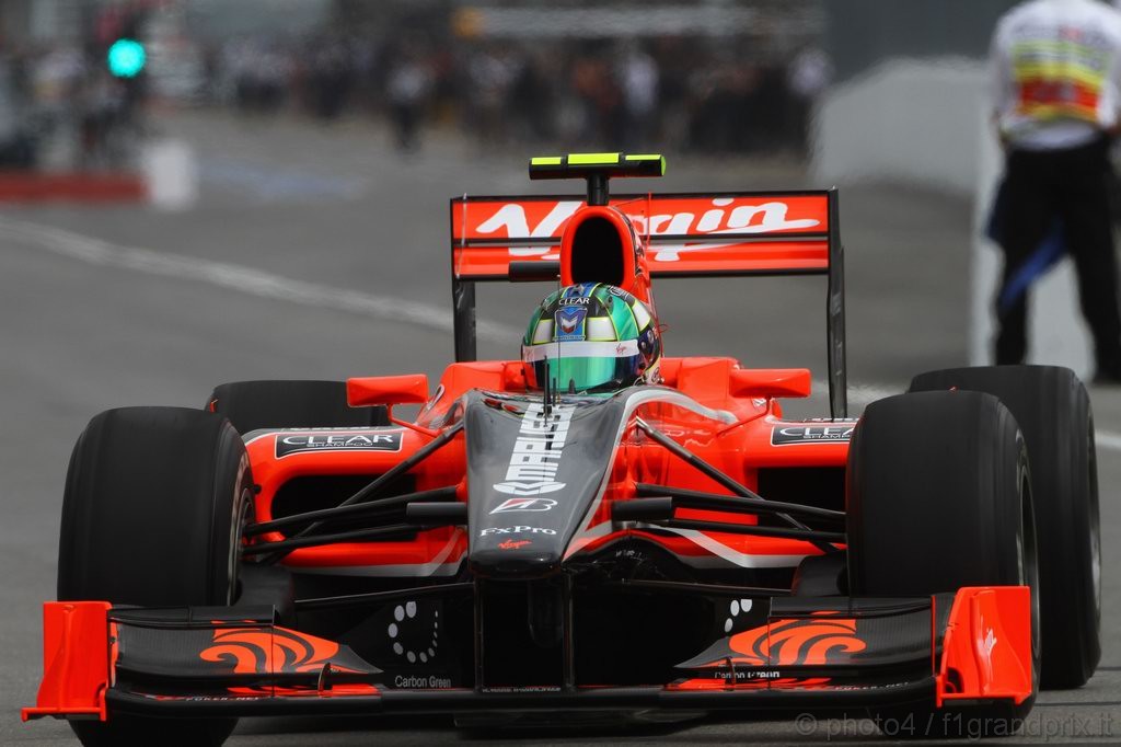 GP Canada, Prove Libere 1, Venerdi', Lucas Di Grassi (BRA), Virgin Racing, VR-01 