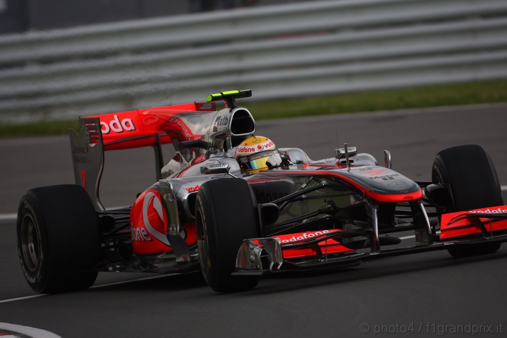 GP Canada, Prove Libere 1, Venerdi', Lewis Hamilton (GBR), McLaren  Mercedes, MP4-25 