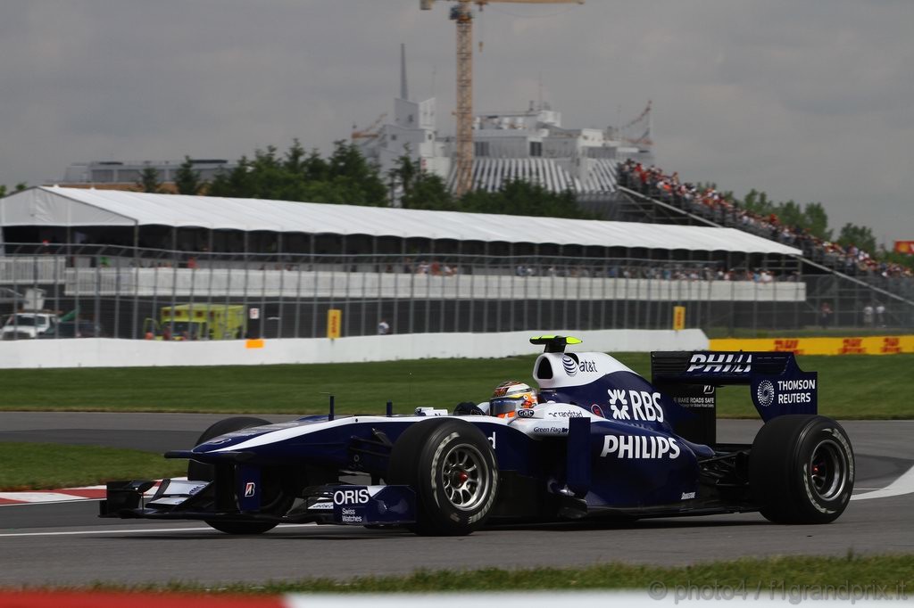 GP Canada, Prove Libere 1, Venerdi', Nico Hulkenberg (GER), Williams, FW32 