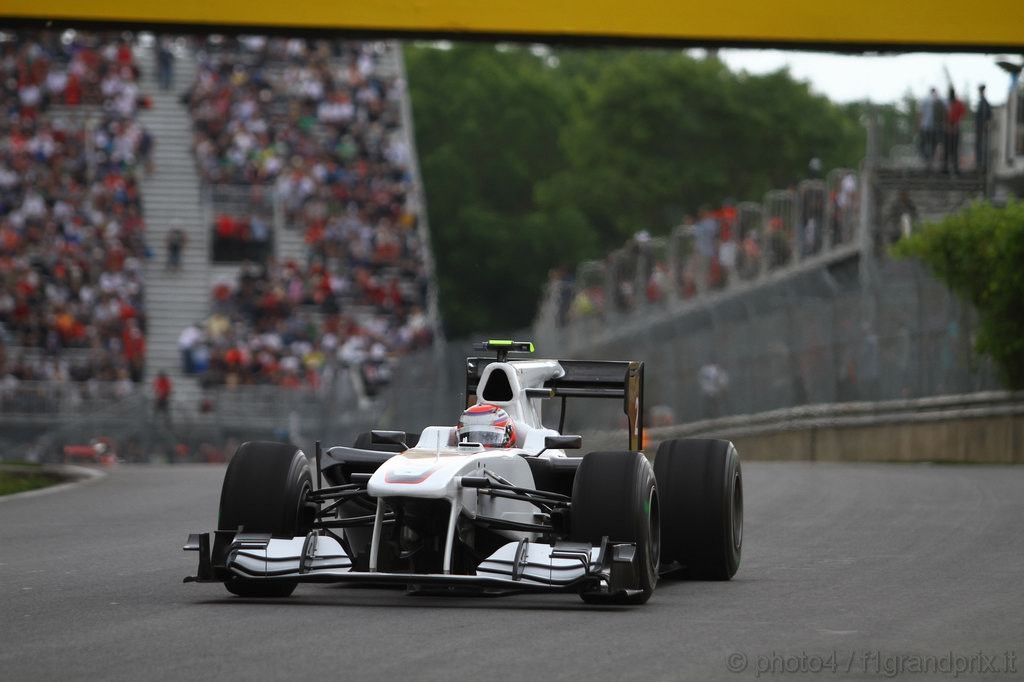 GP Canada, Prove Libere 1, Venerdi', Kamui Kobayashi (JAP), BMW Sauber F1 Team, C29 
