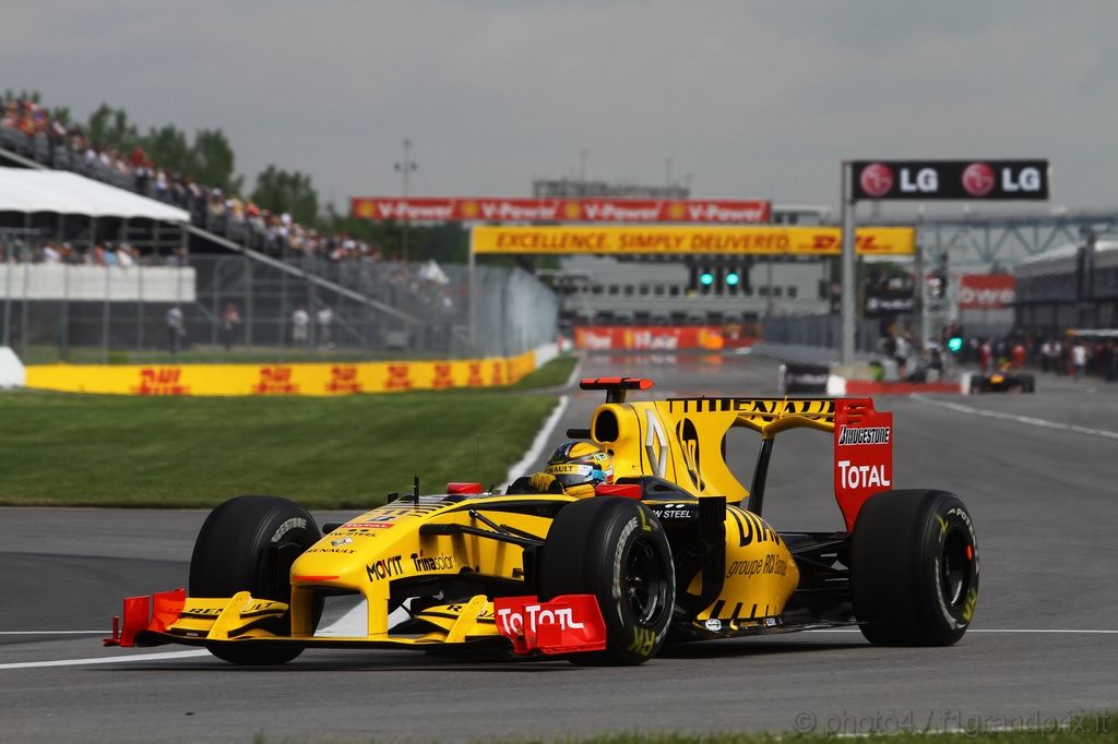 GP Canada, Prove Libere 1, Venerdi', Robert Kubica (POL), Renault F1 Team, R30 