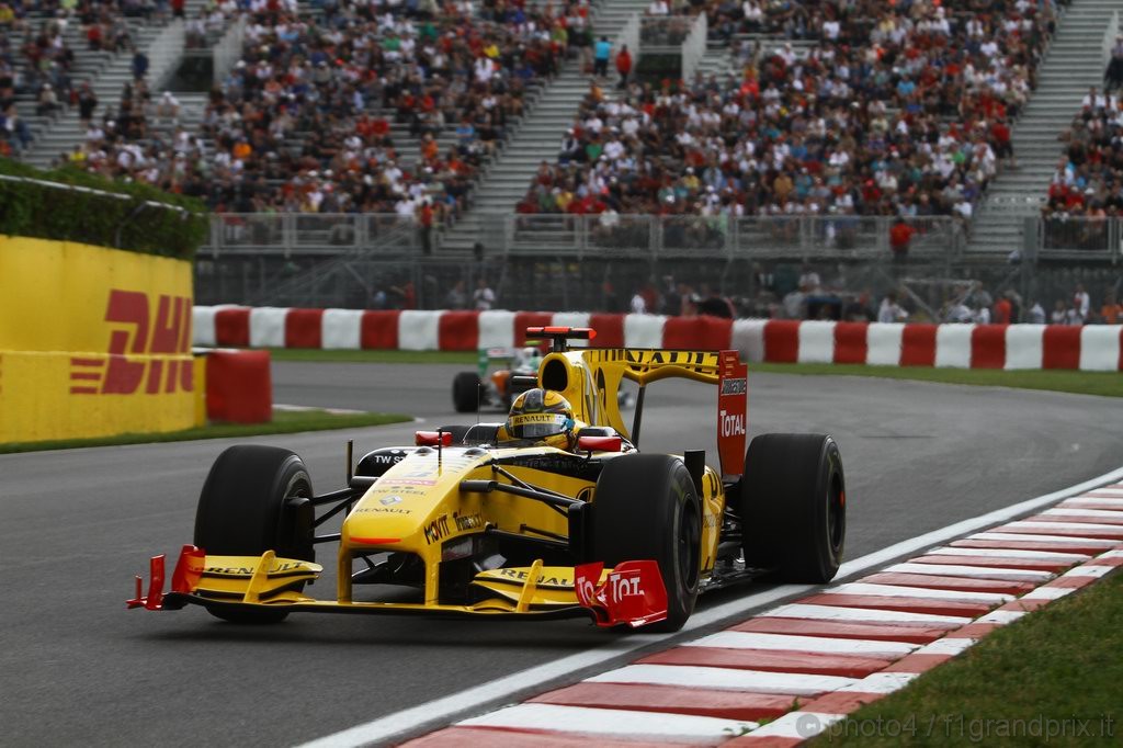 GP Canada, Prove Libere 1, Venerdi', Robert Kubica (POL), Renault F1 Team, R30 