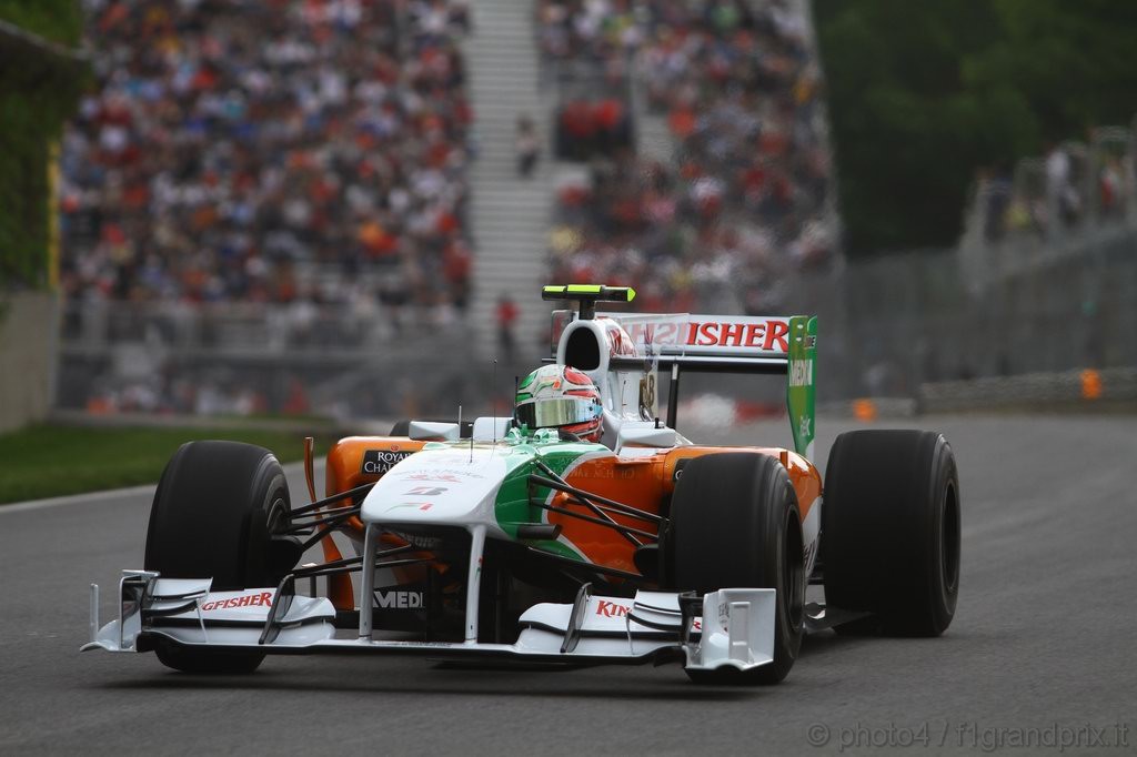 GP Canada, Prove Libere 1, Venerdi', Vitantonio Liuzzi (ITA), Force India F1 Team, VJM03 