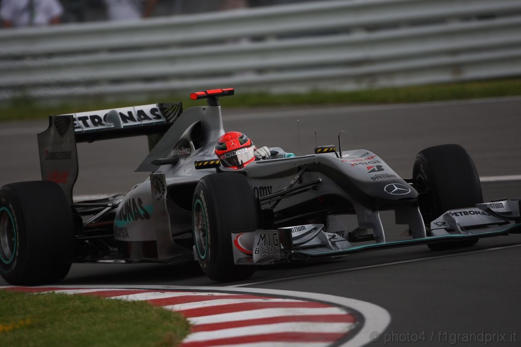 GP Canada, Prove Libere 1, Venerdi', Michael Schumacher (GER), Mercedes GP  F1 Team, MGP W01 