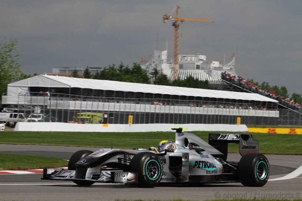 GP Canada, Prove Libere 1, Venerdi', Nico Rosberg (GER), Mercedes GP F1 Team, MGP W01 
