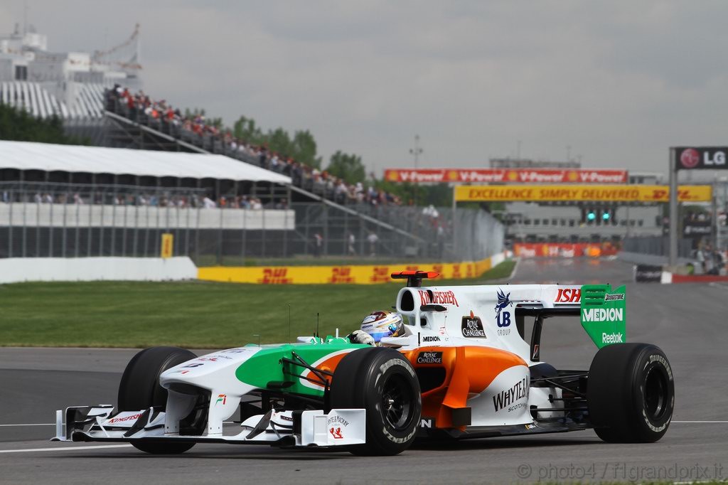 GP Canada, Prove Libere 1, Venerdi', Adrian Sutil (GER), Force India F1 Team, VJM03 