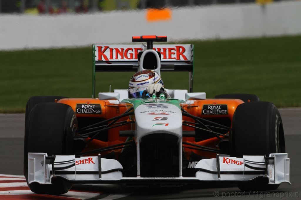 GP Canada, Prove Libere 1, Venerdi', Adrian Sutil (GER), Force India F1 Team, VJM03 