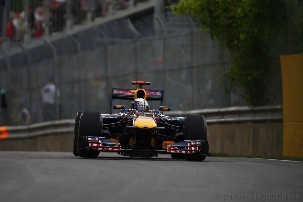 GP Canada, Prove Libere 1, Venerdi', Sebastian Vettel (GER), Red Bull Racing, RB6 