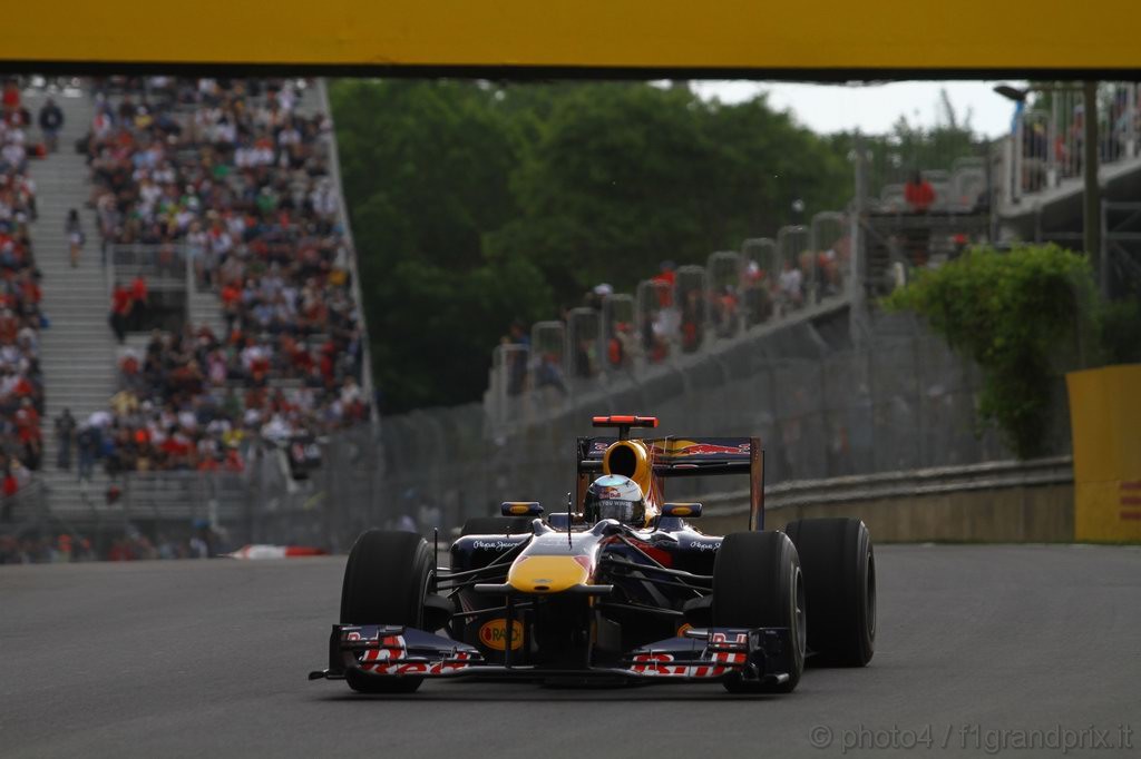 GP Canada, Prove Libere 1, Venerdi', Sebastian Vettel (GER), Red Bull Racing, RB6 