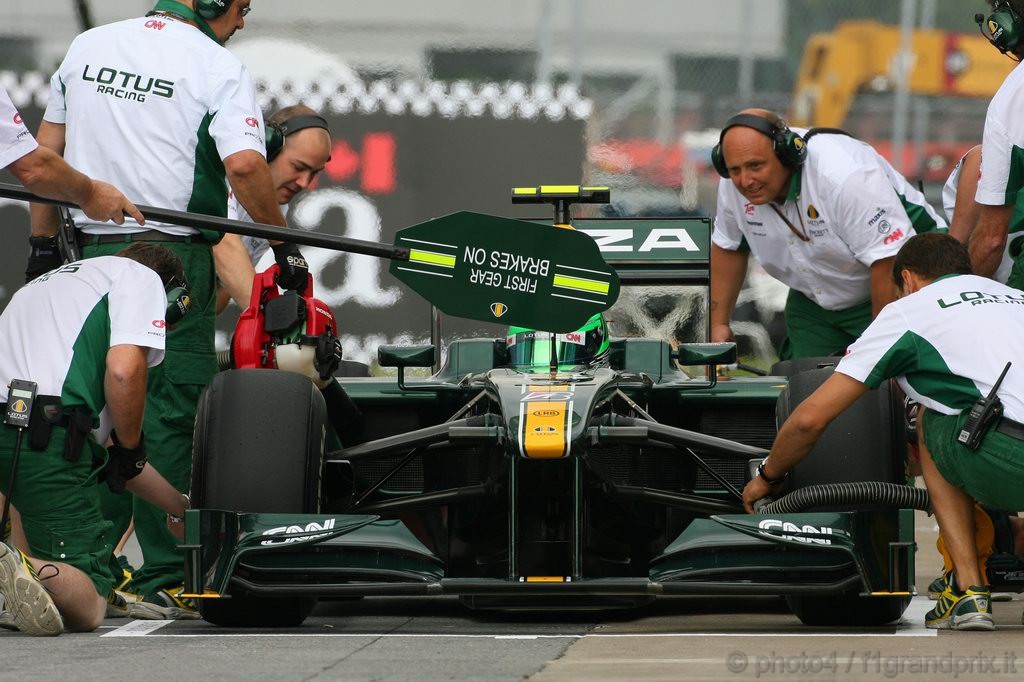 GP Canada, Prove Libere 1, Venerdi', Heikki Kovalainen (FIN), Lotus Racing, T127 