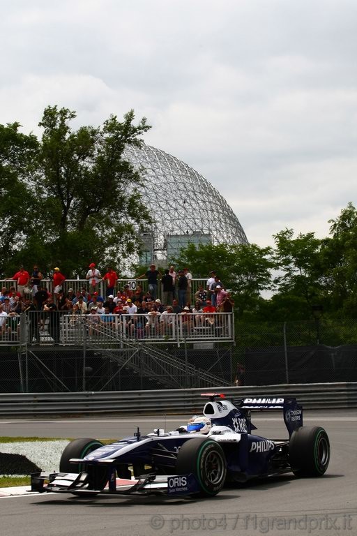 GP Canada, Prove Libere 2, Venerdi', Rubens Barrichello (BRA), Williams, FW32 