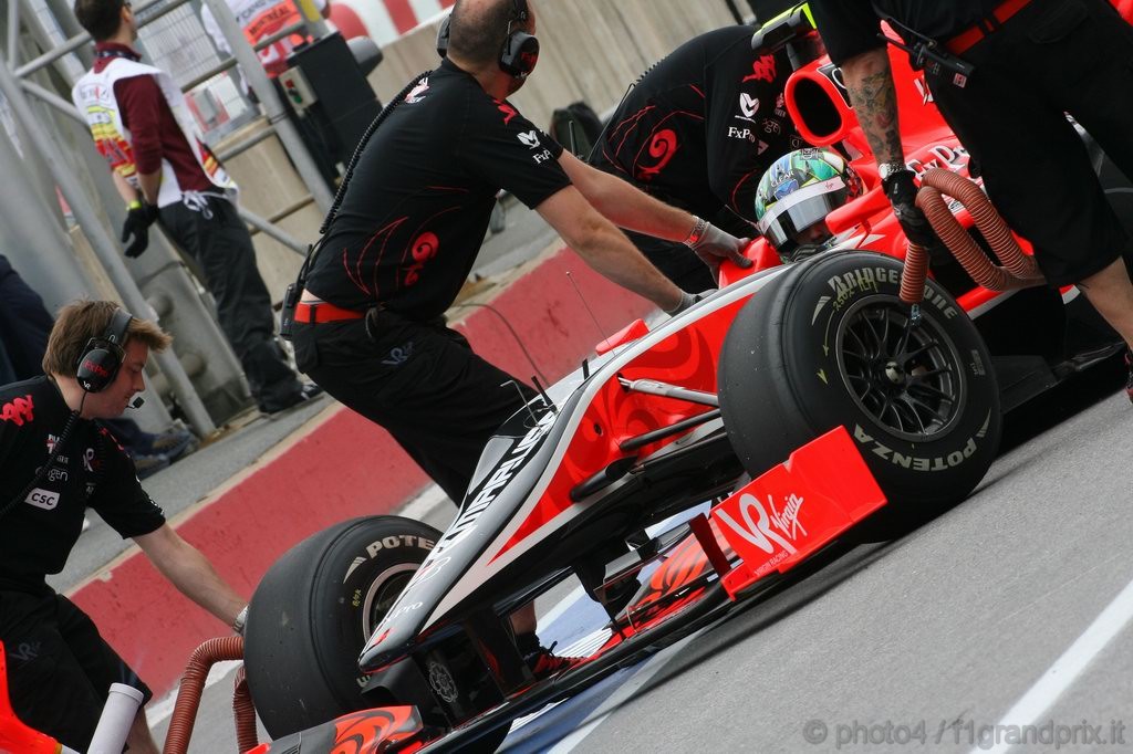 GP Canada, Prove Libere 2, Venerdi', Lucas Di Grassi (BRA), Virgin Racing, VR-01 