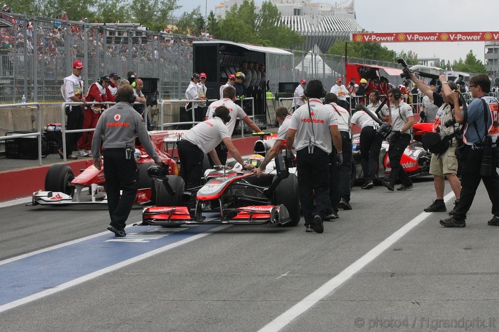 GP Canada, Prove Libere 2, Venerdi', Lewis Hamilton (GBR), McLaren  Mercedes, MP4-25 
