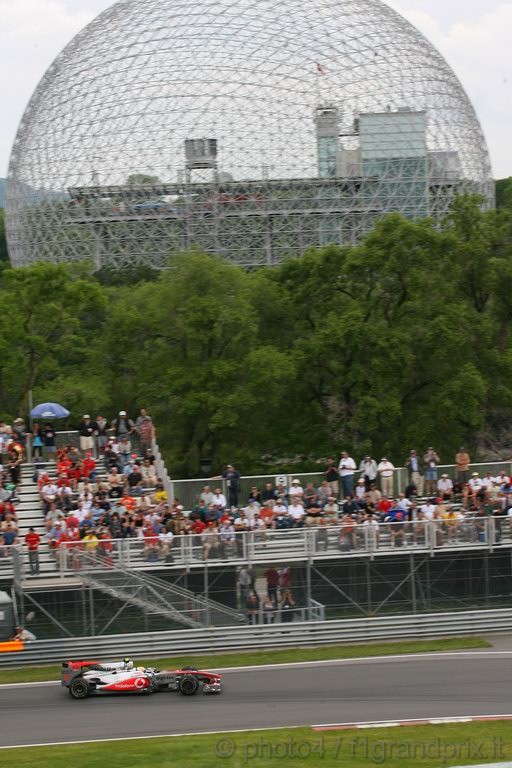 GP Canada, Prove Libere 2, Venerdi', Lewis Hamilton (GBR), McLaren  Mercedes, MP4-25 