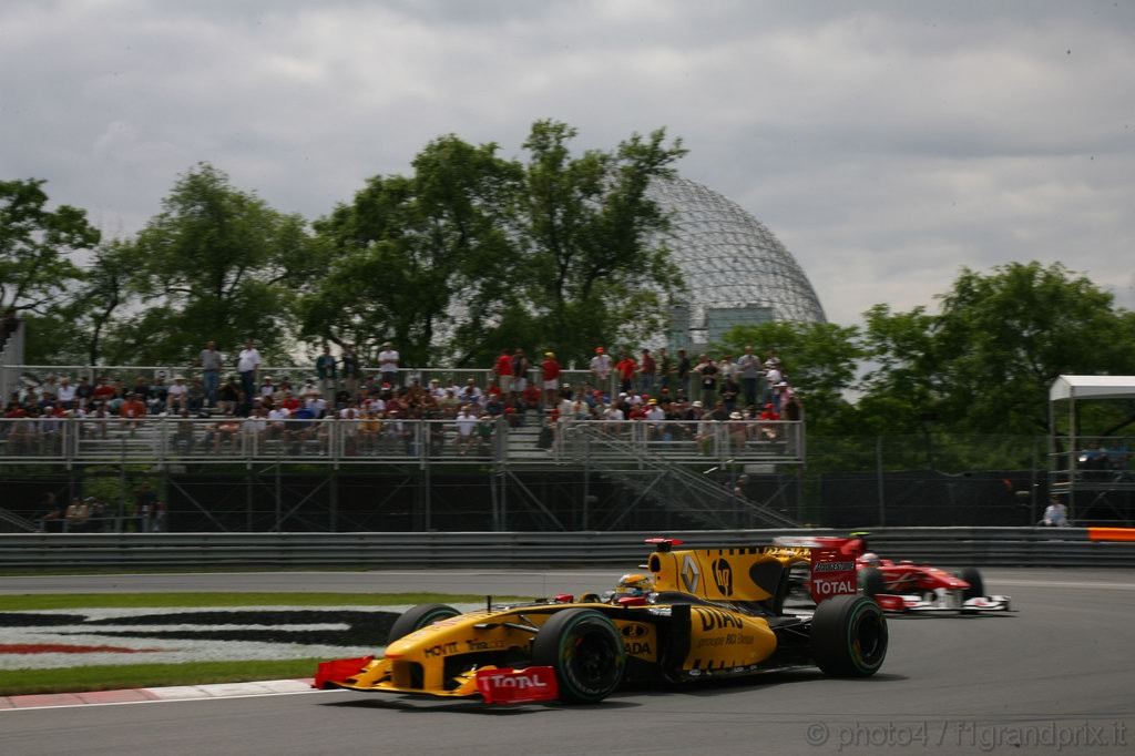 GP Canada, Prove Libere 2, Venerdi', Robert Kubica (POL), Renault F1 Team, R30 