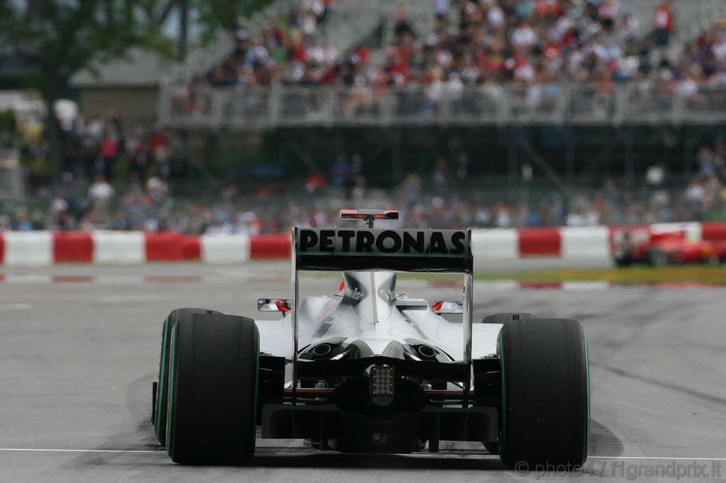 GP Canada, Prove Libere 2, Venerdi', Michael Schumacher (GER), Mercedes GP  F1 Team, MGP W01 