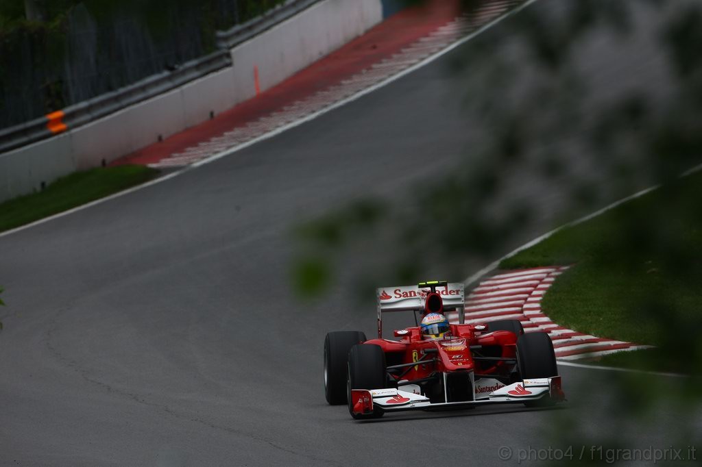 GP Canada, Prove Libere 2, Venerdi', Fernando Alonso (ESP), Ferrari, F10 