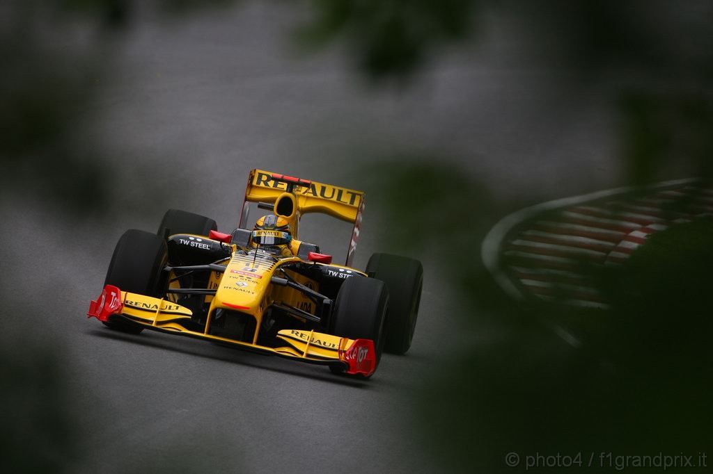 GP Canada, Prove Libere 2, Venerdi', Robert Kubica (POL), Renault F1 Team, R30 