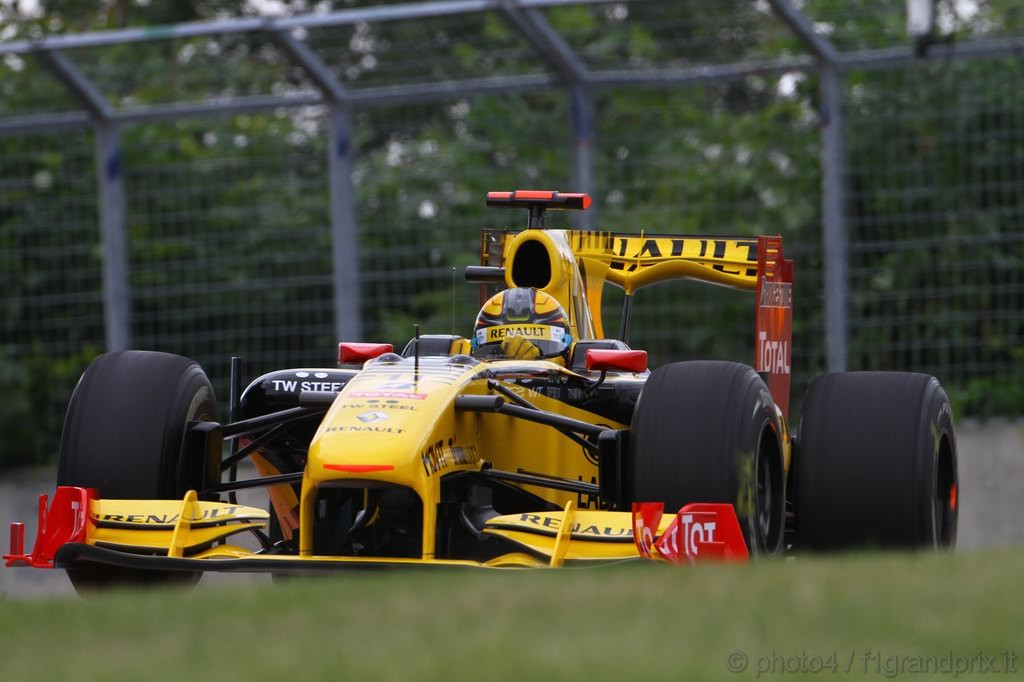 GP Canada, Prove Libere 2, Venerdi', Robert Kubica (POL), Renault F1 Team, R30 