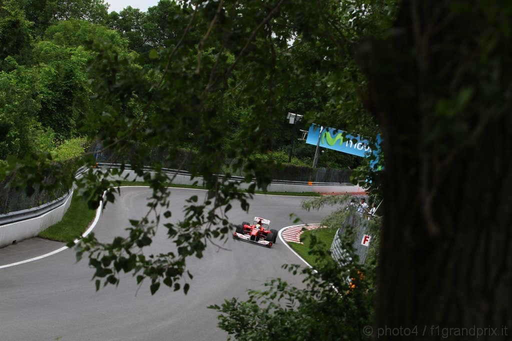 GP Canada, Prove Libere 2, Venerdi', Felipe Massa (BRA), Ferrari, F10 
