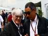 GP Canada, Prove Libere 2, Venerdi', Bernie Ecclestone (GBR), President e CEO of Formula One Management  e Hiroshi Yasukawa (JPN), Bridgestone 
