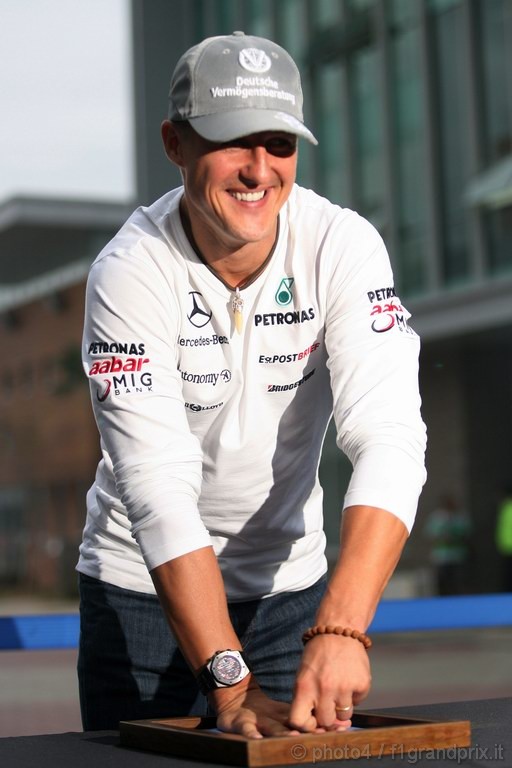 GP Corea, Saturday, Driver Wall of Fame, Michael Schumacher (GER), Mercedes GP  F1 Team, MGP W01 