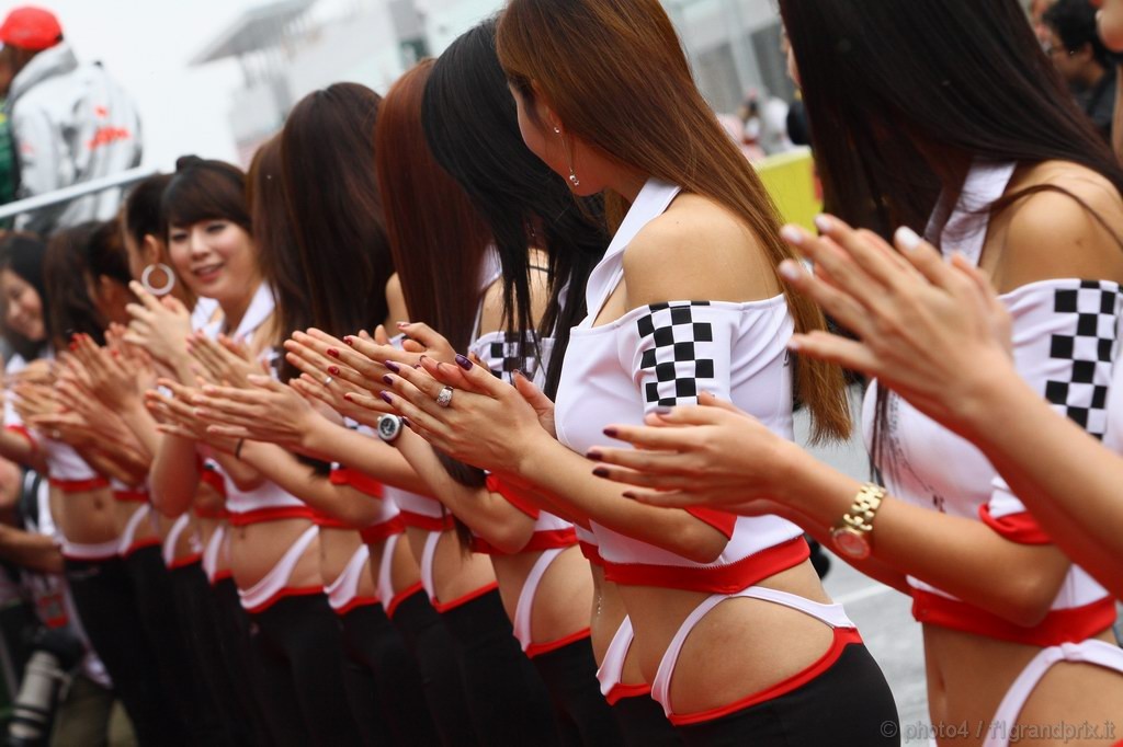 GP Corea, Domenica, grid girl, pitbabess 