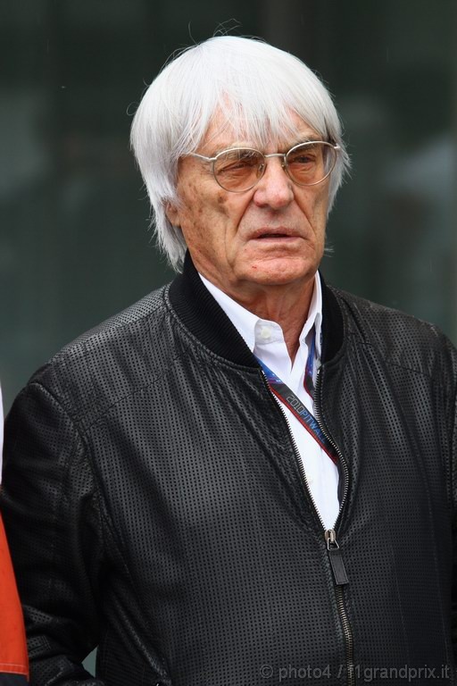 GP Corea, Domenica, Bernie Ecclestone (GBR), President e CEO of Formula One Management  